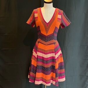 Gorgeous HD in Paris  by Anthropology short sleeve mini dress size Small